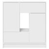 vidaXL Aparador c/ gavetas e portas 70,5x34x74,5 cm branco