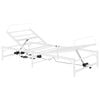 vidaXL Estrutura de Cama El&eacute;trica Ajust&aacute;vel Branco 107 x 200 cm A&ccedil;o