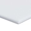 vidaXL Topper de Colch&atilde;o Branco 200 x 200 cm Tecido Jacquard
