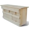 vidaXL Caixa-Ninho para Pardais 44 x 15,5 x 21,5 cm