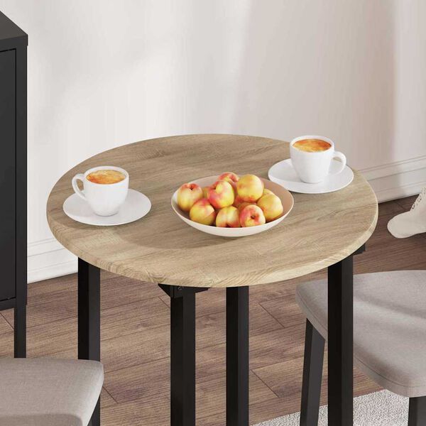 vidaXL Tampo de Mesa Carvalho sonoma 60 x 60 x 1,5 cm