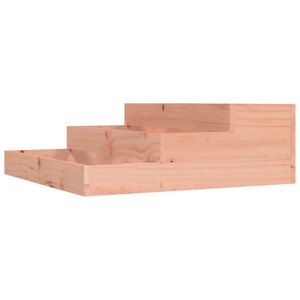 vidaXL Vaso/floreira 78x78x27 cm madeira de douglas maci&ccedil;a