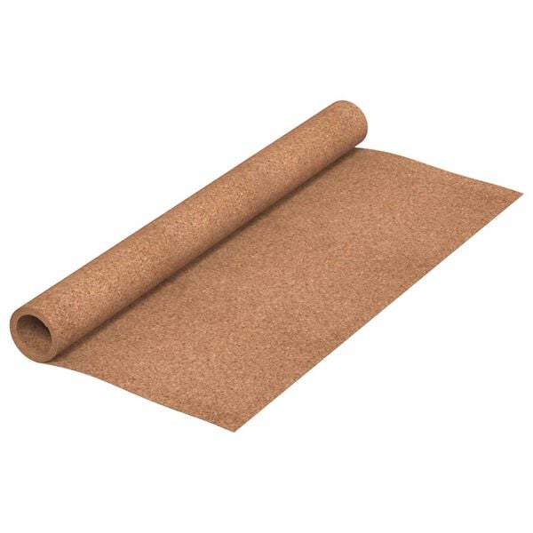vidaXL Rolo de corti&ccedil;a Castanho 100 x 200 x 0,2 cm Corti&ccedil;a