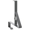 vidaXL Suporte para Prote&ccedil;&atilde;o de Neve Antracite 29,5 x 3 x 34,5 cm A&ccedil;o