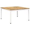vidaXL Mesa de centro Branco 80 x 80,5 x 45 cm