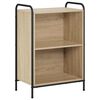 vidaXL Gabinete de Livros 55,5 x 33 x 174 cm Derivados de Madeira