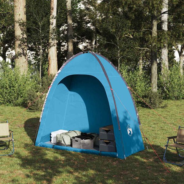vidaXL Tenda de arrumação impermeável azul