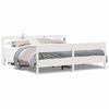 vidaXL Cama sem colch&atilde;o 180x200 cm madeira de pinho maci&ccedil;a branco