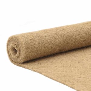 vidaXL Tapete de juta para roedores 0,5x1 m 5 mm