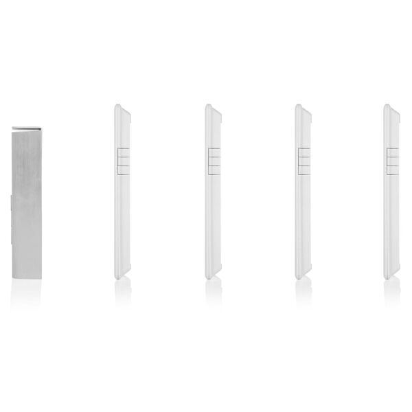 Smartwares Intercomunicador &aacute;udio 4 apartamentos 20,5x8,6x2,1cm branco