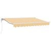 vidaXL Estrutura de Toldo Amarelo e Branco 300 x 200 cm