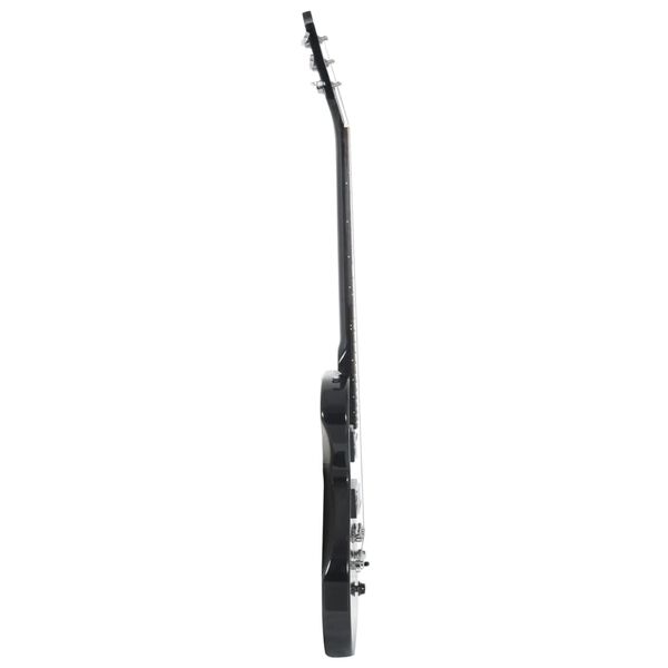 vidaXL Guitarra el&eacute;trica para iniciantes com saco 4/4 39" preto