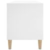 vidaXL Arm&aacute;rio para discos 100x38x48 cm derivados de madeira branco