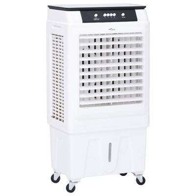 vidaXL Refrigerador portátil 3-em-1 120 W 480x340x980mm branco e preto