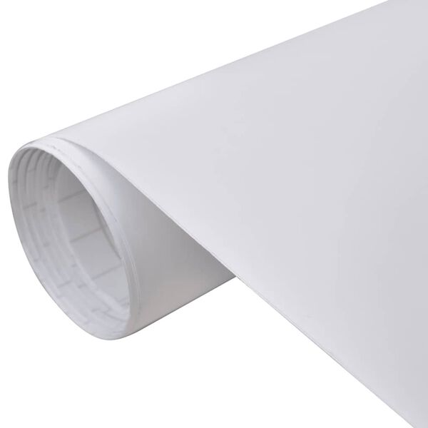 vidaXL Pel&iacute;cula para carro 100x150 cm branco mate