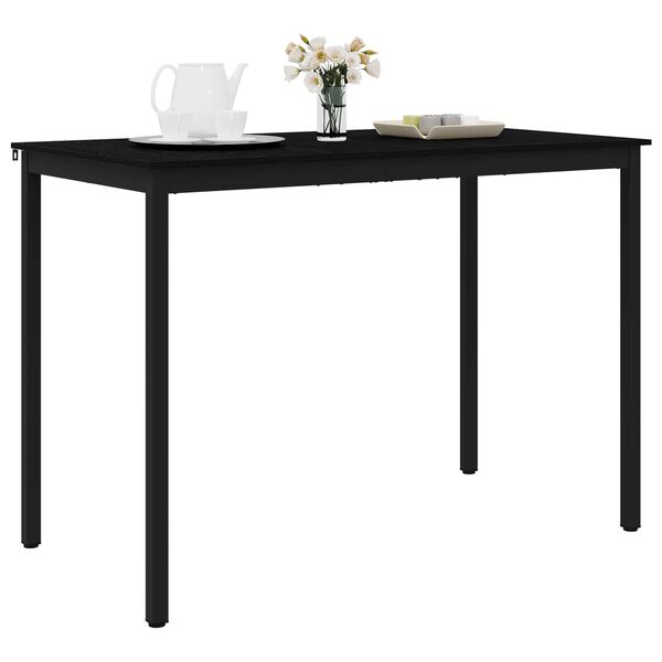 vidaXL Mesa de Bar em P&eacute; Madeira processada