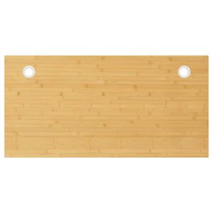 vidaXL Tampo de secret&aacute;ria 100x50x4 cm bambu
