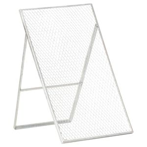 vidaXL Peneira de jardim a&ccedil;o galvanizado