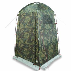 vidaXL Tenda de duche imperme&aacute;vel camuflagem