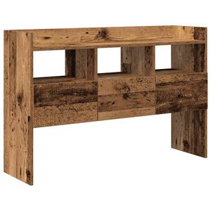 vidaXL Aparador madeira velha 105x30x70 cm madeira trabalhada