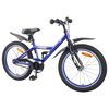 vidaXL Bicicleta Infantil 20 Polegadas para 6-11 Anos Azul Escuro