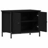 vidaXL Gabinete para TV Carvalho Preto 60 x 35 x 45 cm