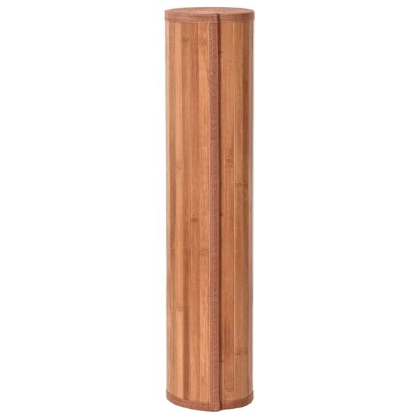 vidaXL Tapete retangular 70x500 cm bambu castanho