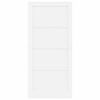vidaXL Porta Interna ORKDAL Branco 93 x 202 cm Contraplacado
