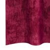 vidaXL Cortinas de Veludo 2 pcs vermelho tinto 245 x 140 cm Veludo