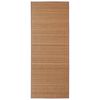 Tapete retangular bambu 120 x 180 cm castanho