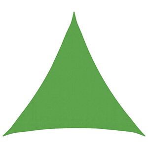 vidaXL Vela de Sombra Verde Claro 2 x 2 x 2 m HDPE
