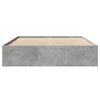 vidaXL Estrutura cama s/ colch&atilde;o 160x200cm cinza cimento