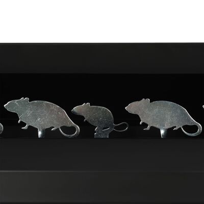 vidaXL Alvo de tiro/plinking 4 + 1 design de ratos