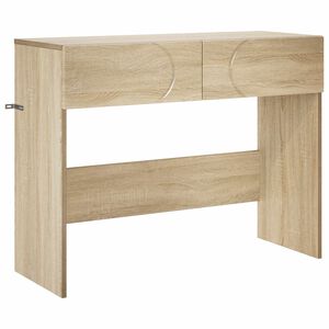 vidaXL Aparador Carvalho Sonoma 96,5 x 38 x 75 cm Derivados de Madeira