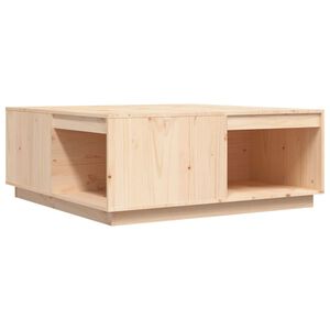 vidaXL Mesa de centro 100x101x40,5 cm madeira de pinho maci&ccedil;a
