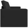 vidaXL Sof&aacute;-Cama 200cm Preto tecido