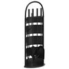 vidaXL Conjunto de ferramentas para lareira de 5 pe&ccedil;as 23x15x66 cm A&ccedil;o