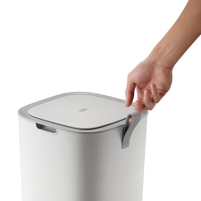 EKO Caixote do lixo com sensor smart Morandi 30 L branco