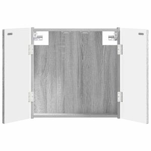 vidaXL Arm&aacute;rio para Dartboard ARNHEM Sonoma cinzento