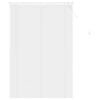 vidaXL Cortina Veneziana Manual Ajust&aacute;vel Branco 150 x 80 cm PVC