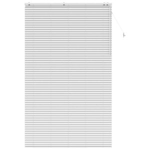 vidaXL Cortina Veneziana Branco 145 x 250 cm 35 mm
