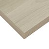 vidaXL Prateleiras parede suspensas 2 pcs 80x23,5x3,8cm MDF carvalho