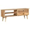 vidaXL Móvel de TV 140x30x50 cm madeira de mangueira maciça