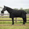 vidaXL Cobertor de Cavalo Verde Escuro e Preto 85 cm Poli&eacute;ster