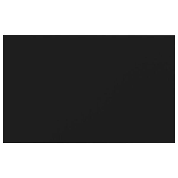 vidaXL Prateleiras para estante 4 pcs 80x50x1,5cm contraplacado preto