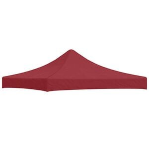 vidaXL Teto para tenda de festas 3x3 m 270 g/m&sup2; bord&ocirc;