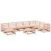 vidaXL 9 pcs conjunto sof&aacute;s jardim madeira abeto-de-douglas