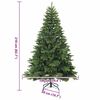 vidaXL &Aacute;rvore de Natal Artificial com 300 LEDs Verde 210 cm PE e PVC