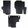 vidaXL Tapete de carro 3 pcs Preto VW CRAFTER , TGE TPE
