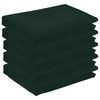vidaXL Toalha de Mesa 5 unid. Quadrado Verde-Escuro 110 x 110 cm